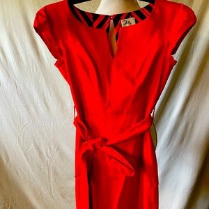 Milly Linen Blend Sheath cap sleeve dress Size 2